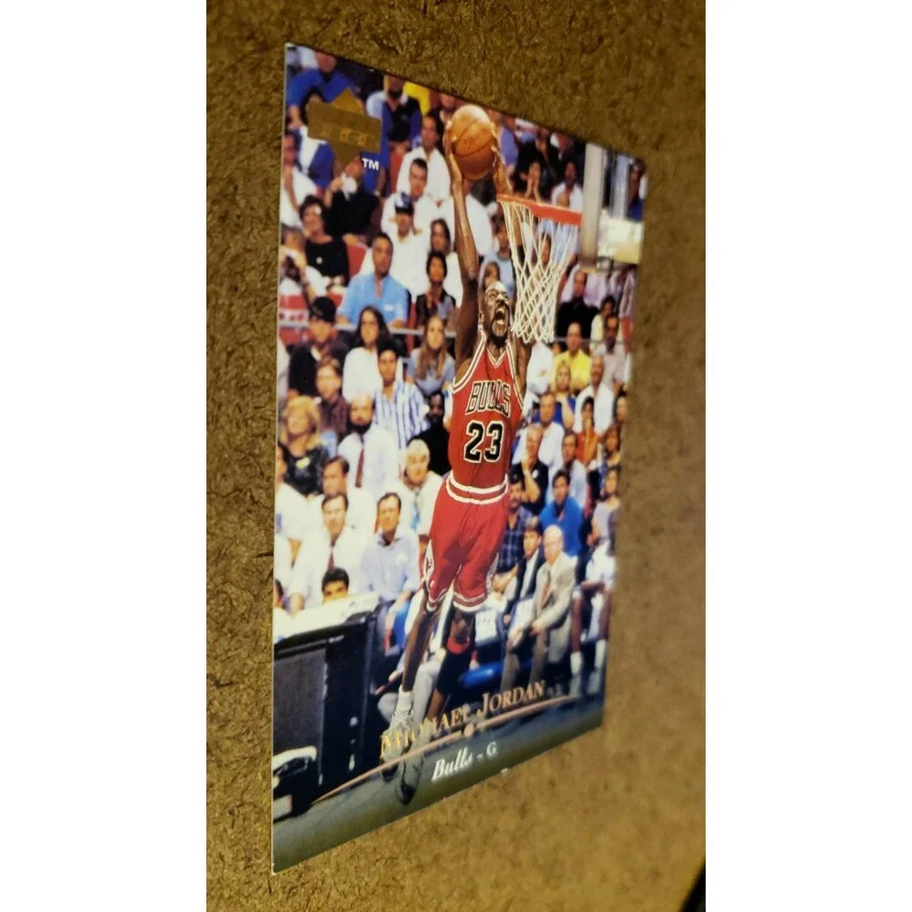 VTG. 1995-96 Upper Deck MICHAEL JORDAN NBA Basketball Card #23 CHICAGO BULLS HOF